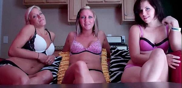  Four hot girls want to watch you jerk off JOI